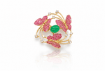 Cz Brooch 10571 - KRISHNA'S SWETA JEWELLERY