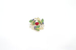 Cz Brooch 10571 - KRISHNA'S SWETA JEWELLERY