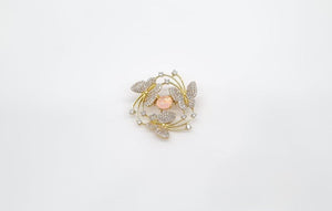 Cz Brooch 10571 - KRISHNA'S SWETA JEWELLERY