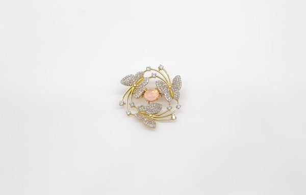 Cz Brooch 10571 - KRISHNA'S SWETA JEWELLERY