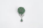 Cz Brooch 11100 - KRISHNA'S SWETA JEWELLERY