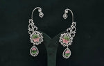 Cz Carving Earcuff 08883 - KRISHNA'S SWETA JEWELLERY