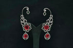 Cz Carving Earcuff 08883 - KRISHNA'S SWETA JEWELLERY