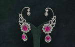 Cz Carving Earcuff 08883 - KRISHNA'S SWETA JEWELLERY