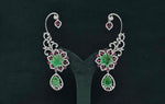 Cz Carving Earcuff 08883 - KRISHNA'S SWETA JEWELLERY