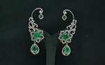 Cz Carving Earcuff 08883 - KRISHNA'S SWETA JEWELLERY
