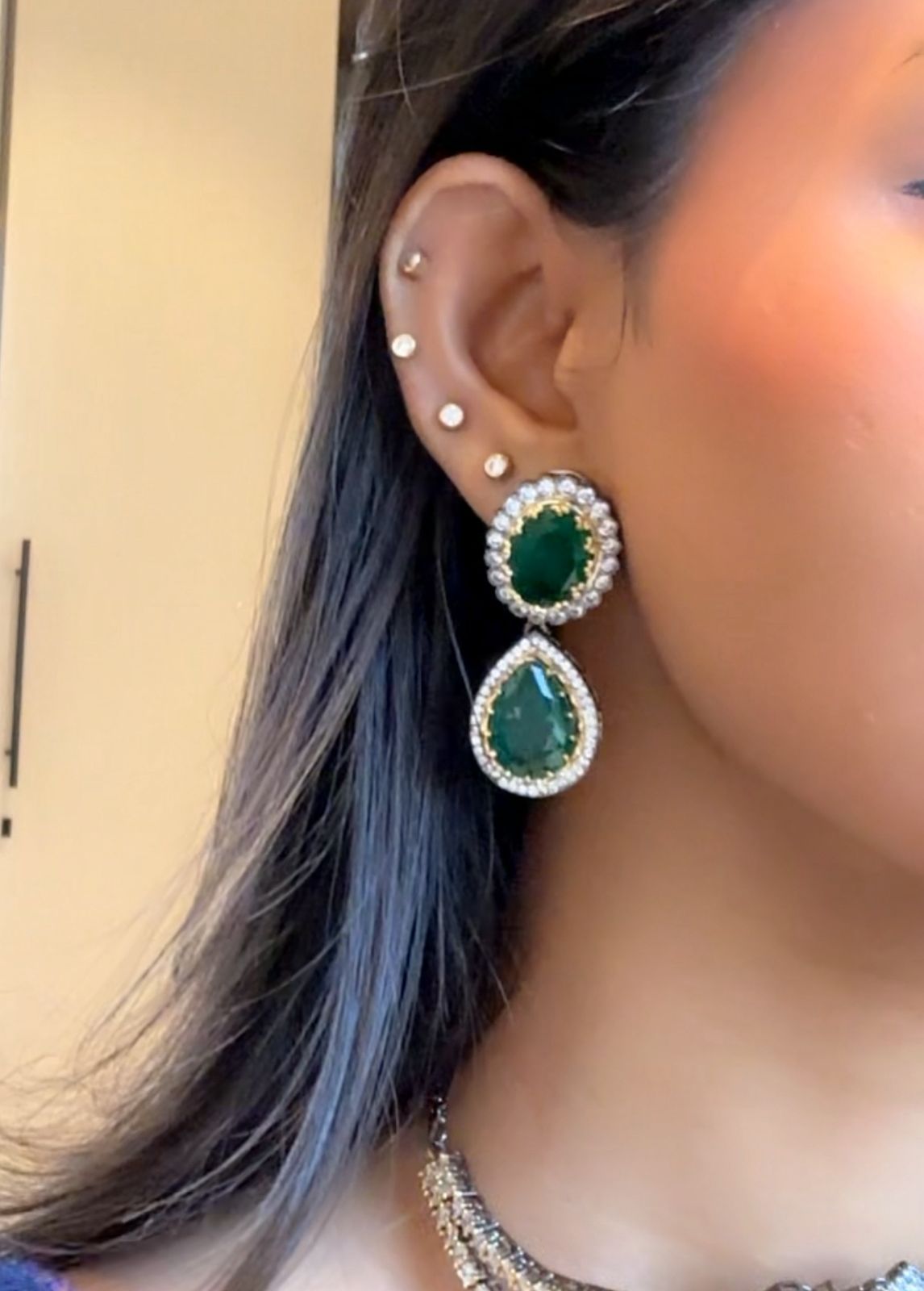 Cz Choker 04086 - KRISHNA'S SWETA JEWELLERY