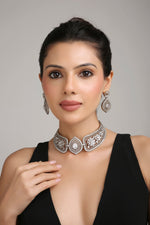 Cz Choker 04544 - KRISHNA'S SWETA JEWELLERY