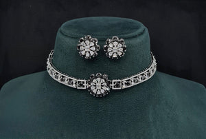Cz Choker 10093 - KRISHNA'S SWETA JEWELLERY