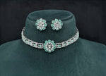 Cz Choker 10093 - KRISHNA'S SWETA JEWELLERY