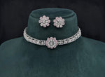 Cz Choker 10093 - KRISHNA'S SWETA JEWELLERY