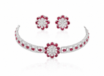Cz Choker 10093 - KRISHNA'S SWETA JEWELLERY
