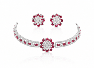 Cz Choker 10093 - KRISHNA'S SWETA JEWELLERY