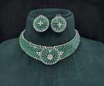 Cz Choker 10094 - KRISHNA'S SWETA JEWELLERY