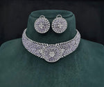 Cz Choker 10094 - KRISHNA'S SWETA JEWELLERY