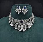 Cz Choker 10096 - KRISHNA'S SWETA JEWELLERY