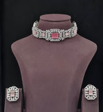 Cz Choker 11232 - KRISHNA'S SWETA JEWELLERY