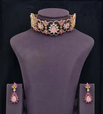 Cz Choker 11613 - KRISHNA'S SWETA JEWELLERY