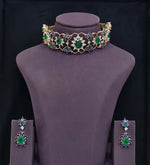Cz Choker 11613 - KRISHNA'S SWETA JEWELLERY