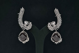 Cz Doublet Earcuff 08126 - KRISHNA'S SWETA JEWELLERY