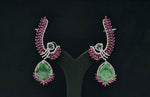 Cz Doublet Earcuff 08126 - KRISHNA'S SWETA JEWELLERY