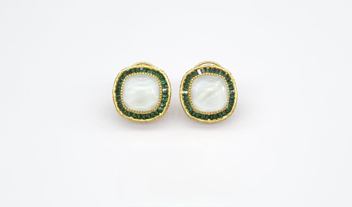 Cz Doublet Tops 09091 - KRISHNA'S SWETA JEWELLERY