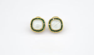 Cz Doublet Tops 09091 - KRISHNA'S SWETA JEWELLERY