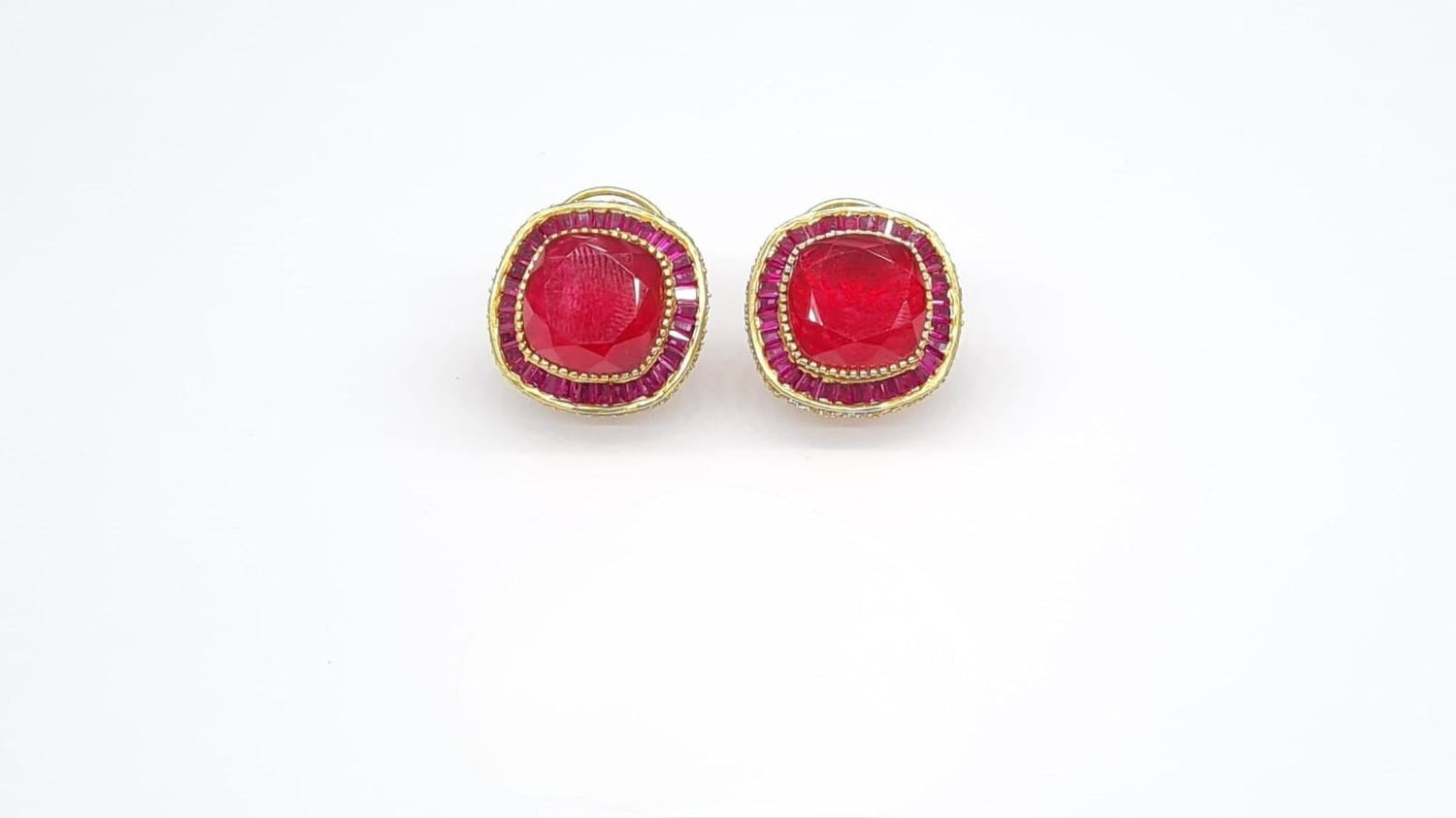 Cz Doublet Tops 09091 - KRISHNA'S SWETA JEWELLERY
