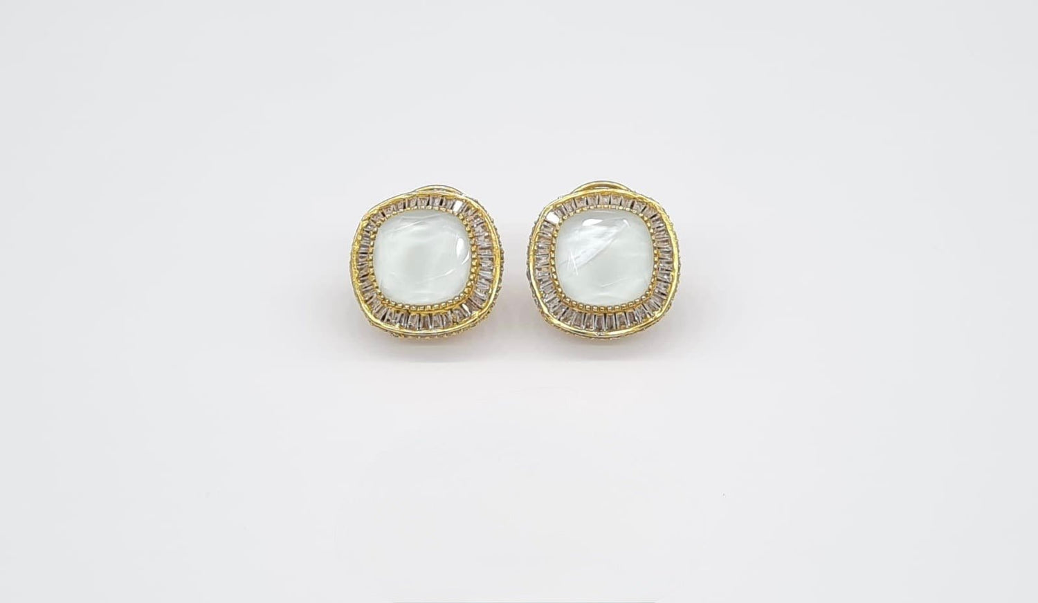 Cz Doublet Tops 09091 - KRISHNA'S SWETA JEWELLERY