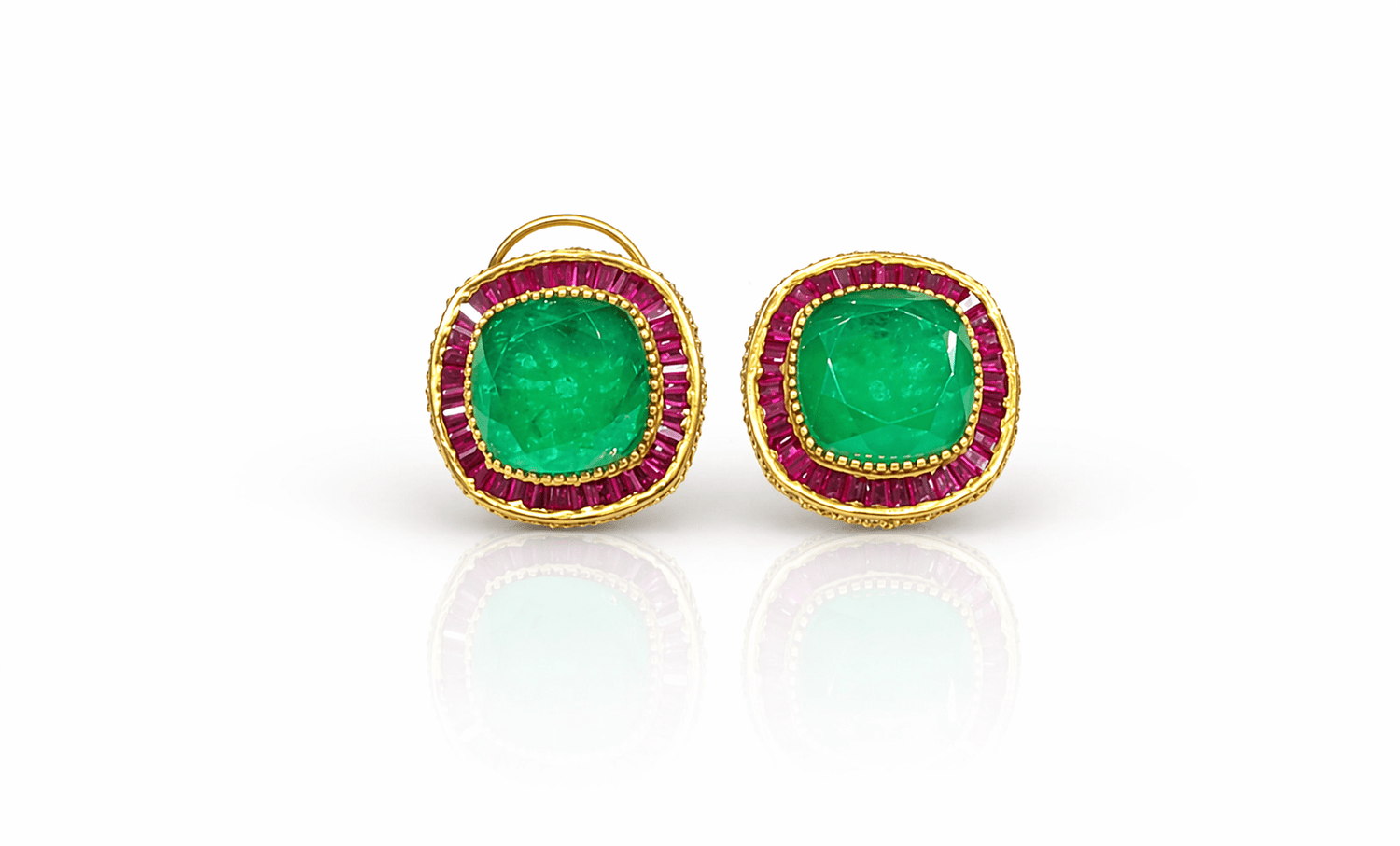 Cz Doublet Tops 09091 - KRISHNA'S SWETA JEWELLERY