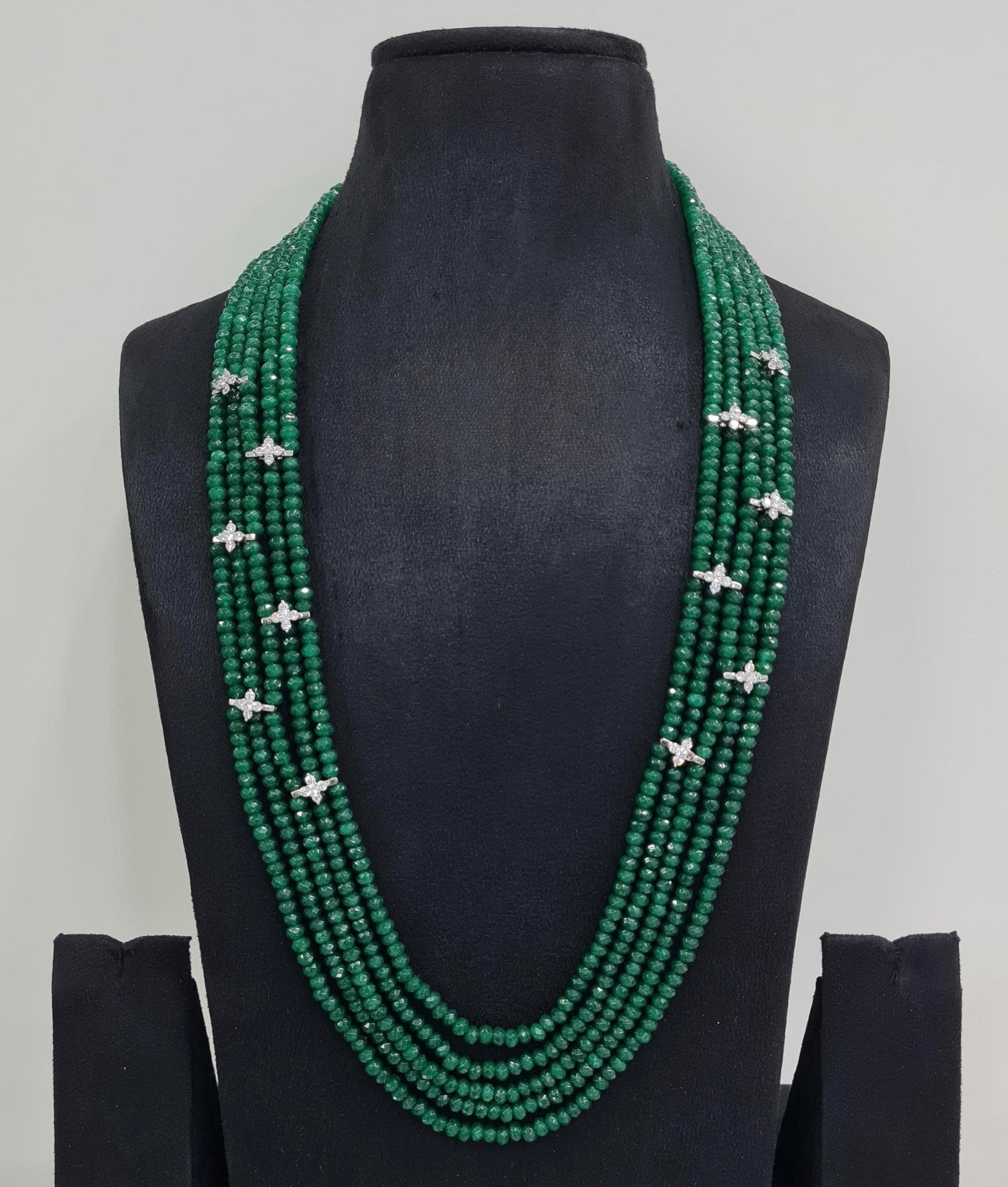 Cz Dulha Mala 08993 - KRISHNA'S SWETA JEWELLERY