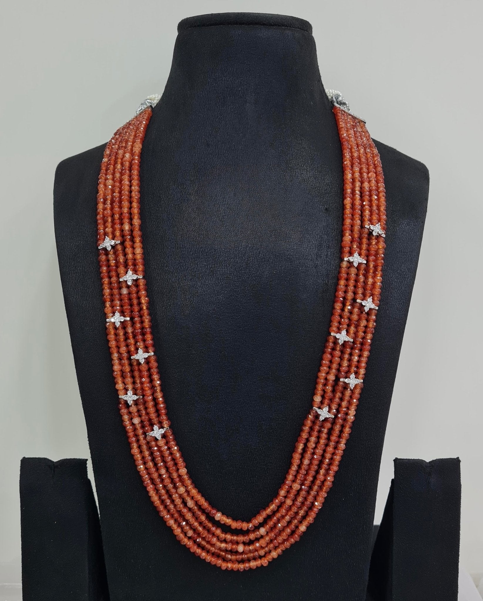 Cz Dulha Mala 08993 - KRISHNA'S SWETA JEWELLERY