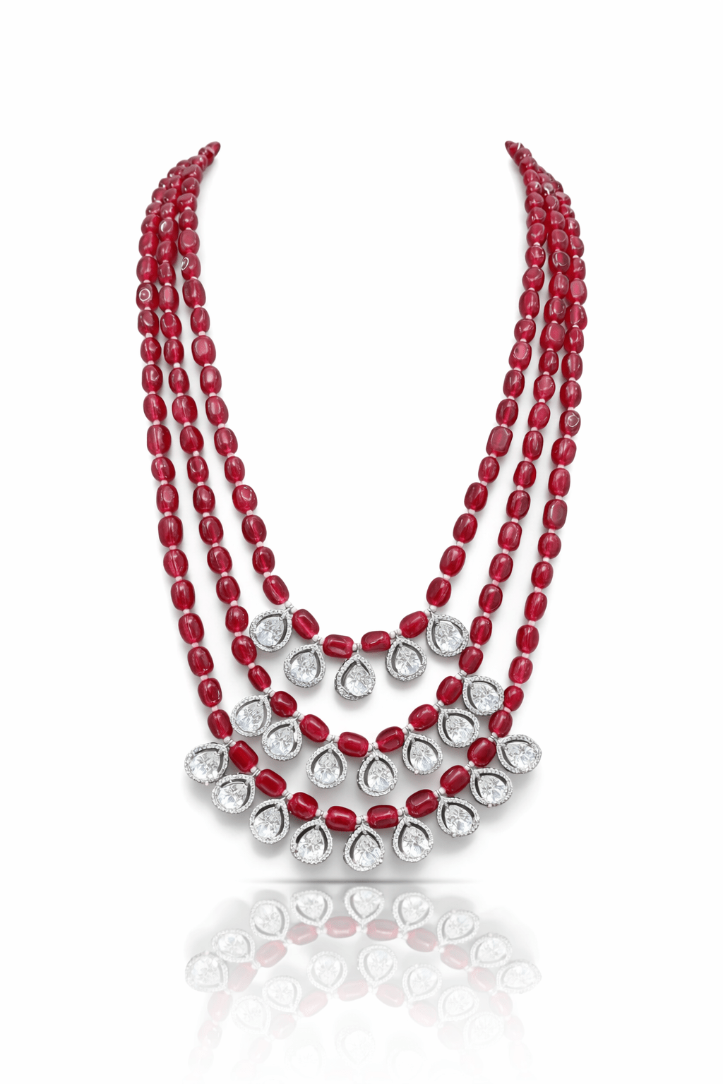 Cz Dulha Mala 09010 - KRISHNA'S SWETA JEWELLERY