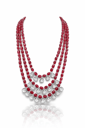 Cz Dulha Mala 09010 - KRISHNA'S SWETA JEWELLERY