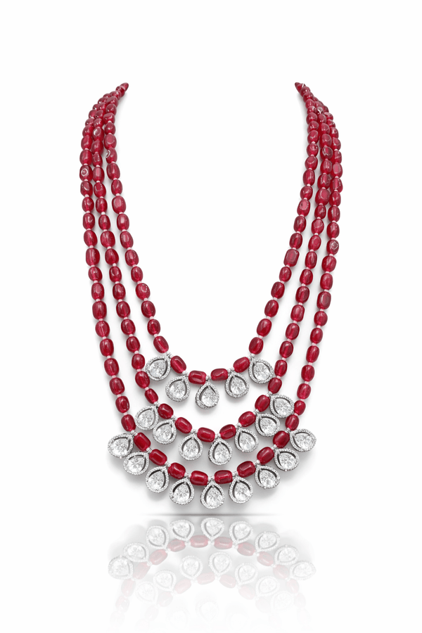 Cz Dulha Mala 09010 - KRISHNA'S SWETA JEWELLERY
