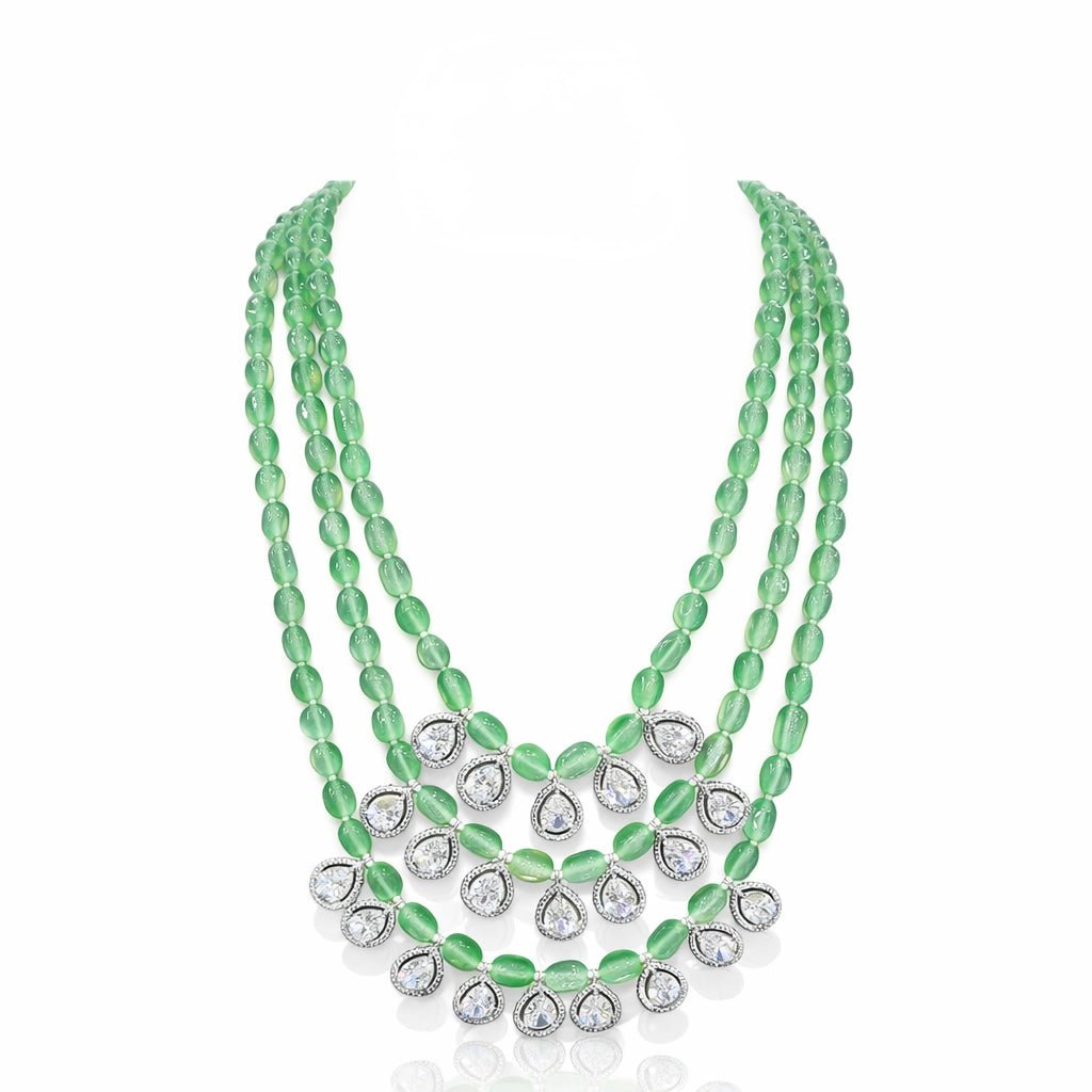Cz Dulha Mala 09010 - KRISHNA'S SWETA JEWELLERY