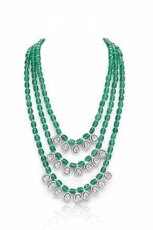 Cz Dulha Mala 09010 - KRISHNA'S SWETA JEWELLERY