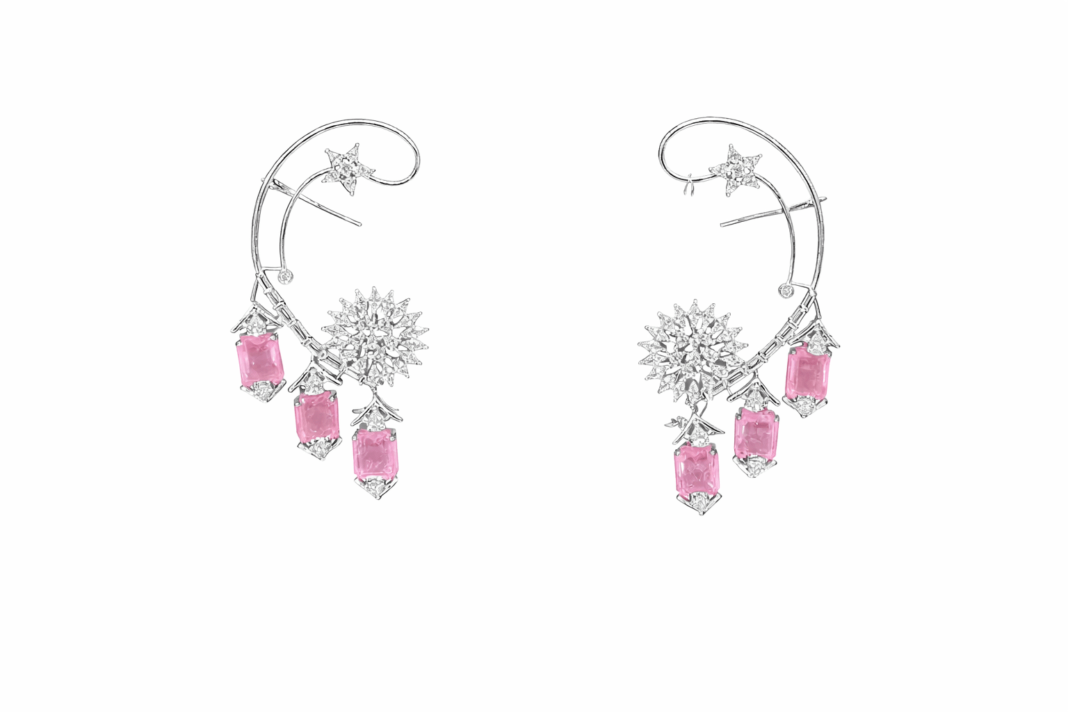 Cz Earcuff 07969 - KRISHNA'S SWETA JEWELLERY