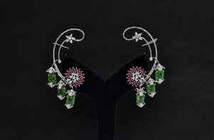 Cz Earcuff 07969 - KRISHNA'S SWETA JEWELLERY