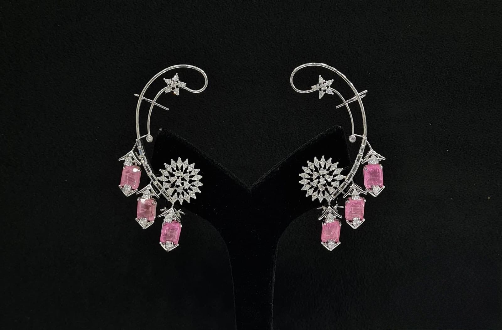 Cz Earcuff 07969 - KRISHNA'S SWETA JEWELLERY