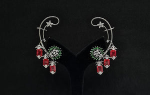 Cz Earcuff 07969 - KRISHNA'S SWETA JEWELLERY