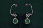 Cz Earcuff 09867 - KRISHNA'S SWETA JEWELLERY