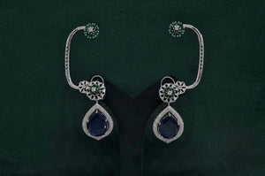 Cz Earcuff 09867 - KRISHNA'S SWETA JEWELLERY