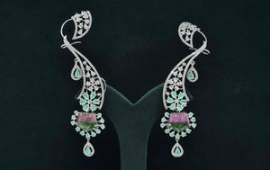 Cz Earcuffs 08882 - KRISHNA'S SWETA JEWELLERY