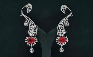 Cz Earcuffs 08882 - KRISHNA'S SWETA JEWELLERY