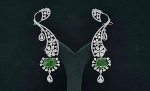 Cz Earcuffs 08882 - KRISHNA'S SWETA JEWELLERY
