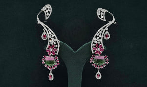 Cz Earcuffs 08882 - KRISHNA'S SWETA JEWELLERY