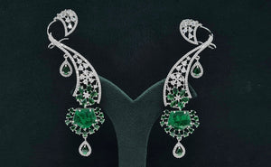 Cz Earcuffs 08882 - KRISHNA'S SWETA JEWELLERY