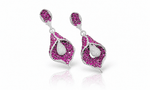 Cz Earrings 08982 - KRISHNA'S SWETA JEWELLERY