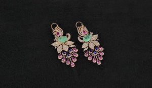 Cz Earrings 10343 - KRISHNA'S SWETA JEWELLERY